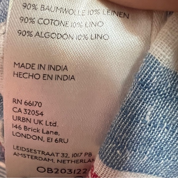 We The Free by FREE PEOPLE: “Surf Stripe Maxi “ Top. NWOT - Picture 12 of 12